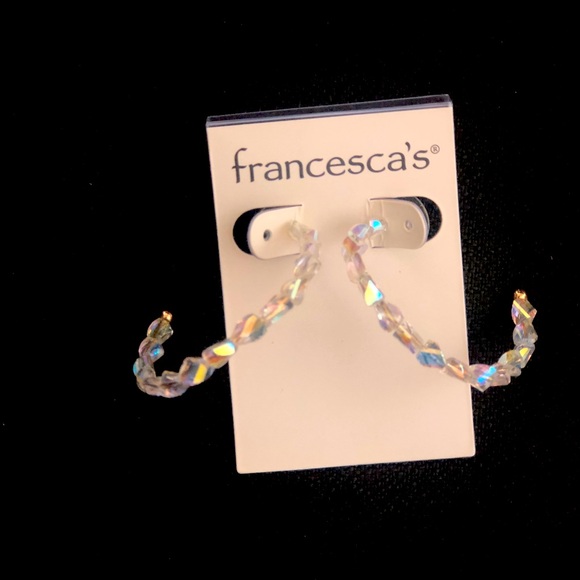 francesca hoop earrings - Picture 1 of 2